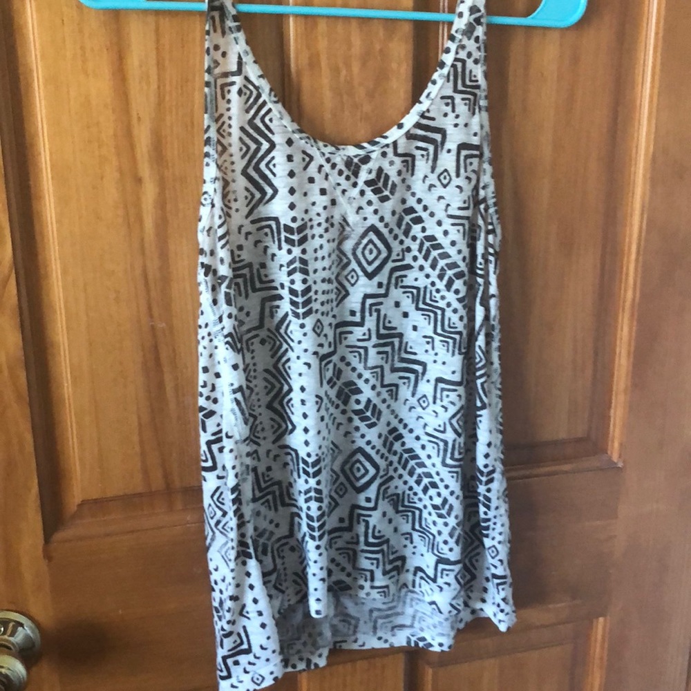 Patterned tank top